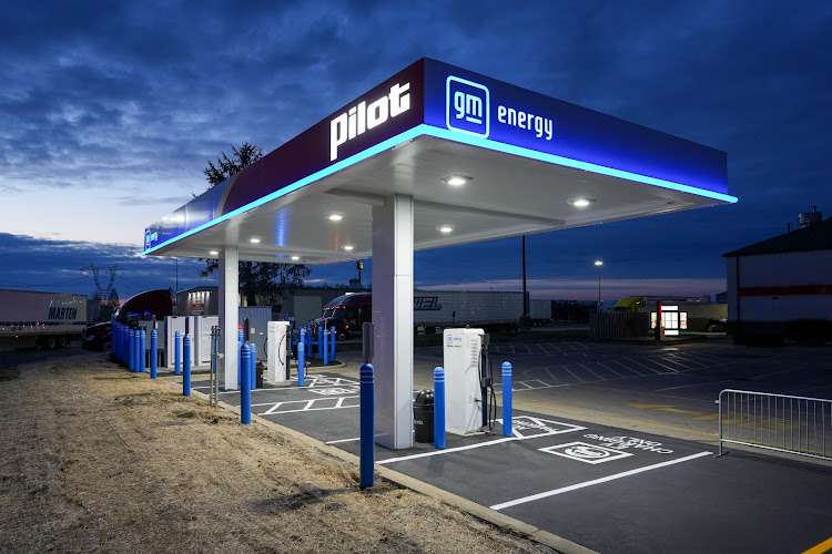 GM Energy Charging Station EV Charging Station at 139 Factory Outlet Dr