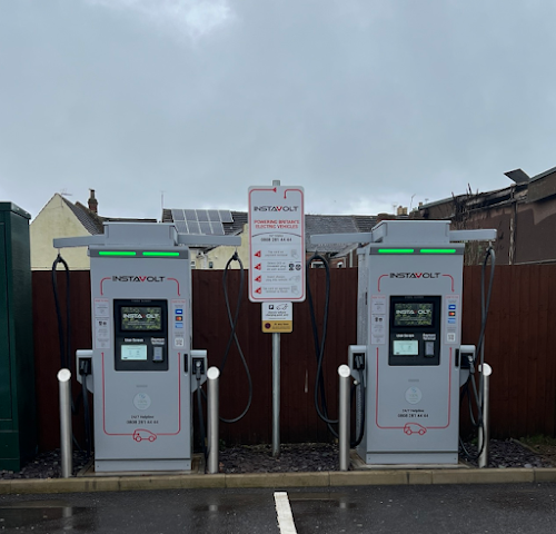 InstaVolt Charging Station in Gainsborough United Kingdom of Great Britain and Northern Ireland