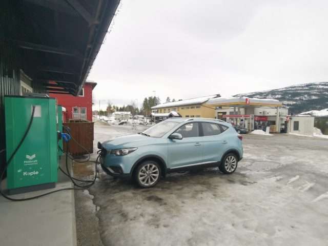 Kople Charging Station in Eggedal Norway 3359