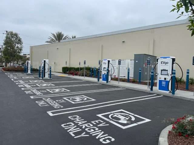 EVgo Charging Station in Downey California