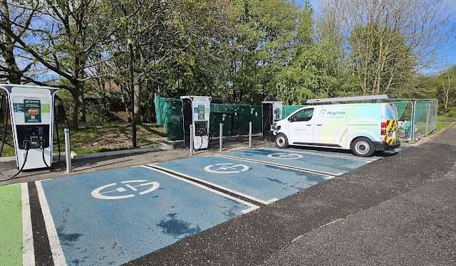 GRIDSERVE Charging Station in Kent United Kingdom of Great Britain and Northern Ireland