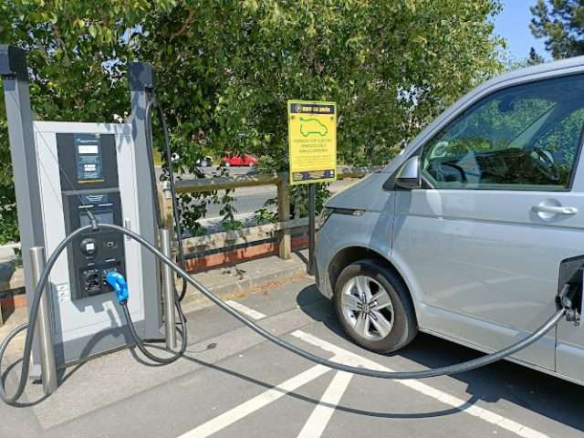 GeniePoint Charging Station in Barrow-in-Furness United Kingdom of Great Britain and Northern Ireland