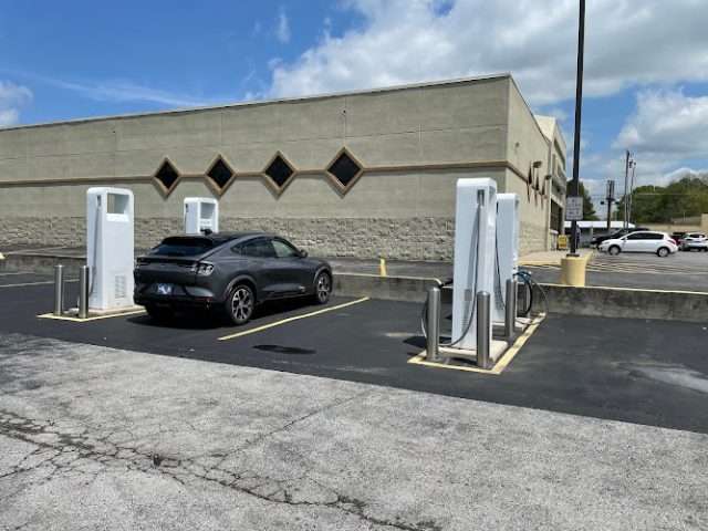Electrify America Charging Station in Manchester Tennessee