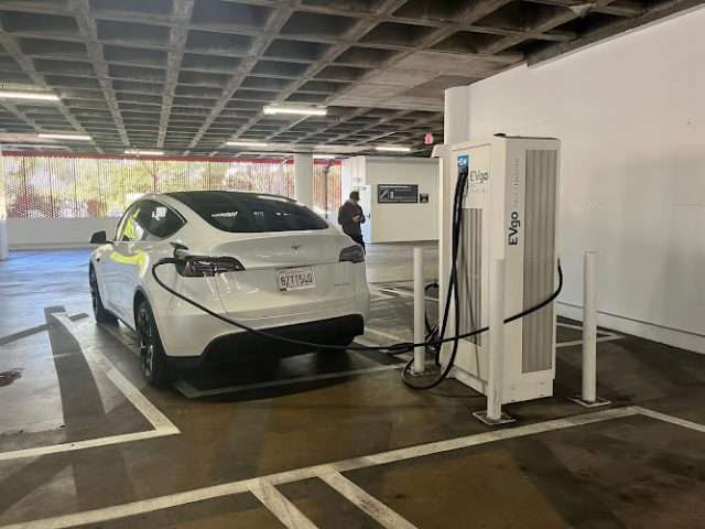 EVgo Charging Station in Los Angeles California