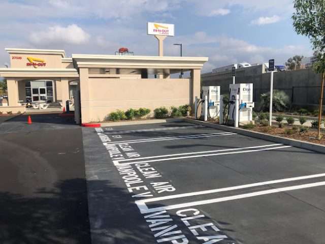 EVgo Charging Station in Valencia California