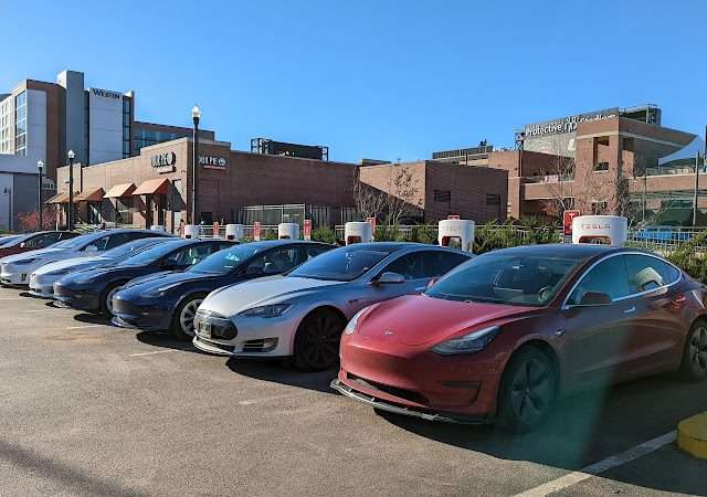 Tesla Supercharger in Birmingham Alabama
