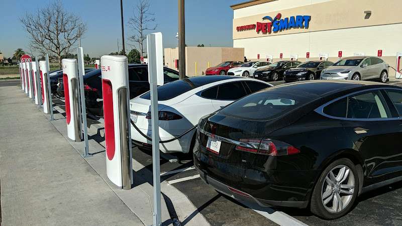 Tesla Supercharger EV Charging Station at 17940 Newhope St