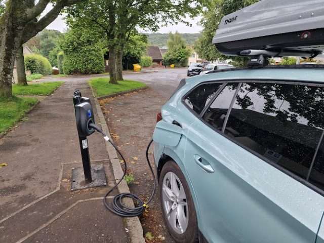 ChargePlace Scotland Charging Station in Stirling United Kingdom of Great Britain and Northern Ireland
