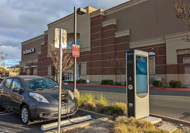 Shell Recharge Charging Station in Santa Rosa California