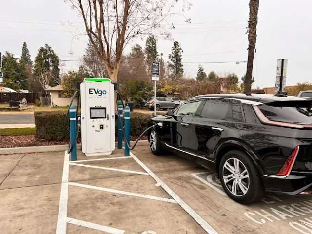 EVgo Charging Station in Fresno California