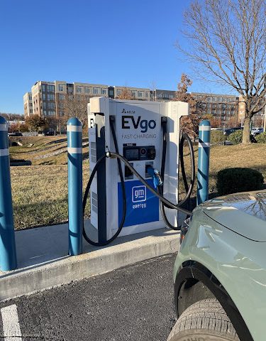 EVgo Charging Station in Exton Pennsylvania