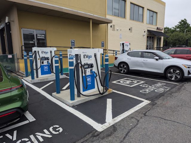 EVgo Charging Station in Medford Massachusetts