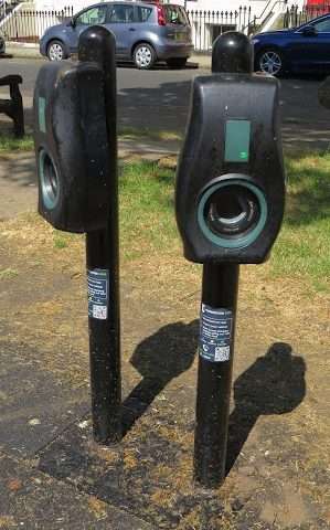 Connected Kerb Charging Station in Scarborough United Kingdom of Great Britain and Northern Ireland