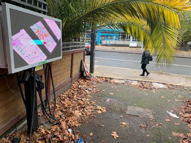 Auto E Charging Station in London United Kingdom of Great Britain and Northern Ireland