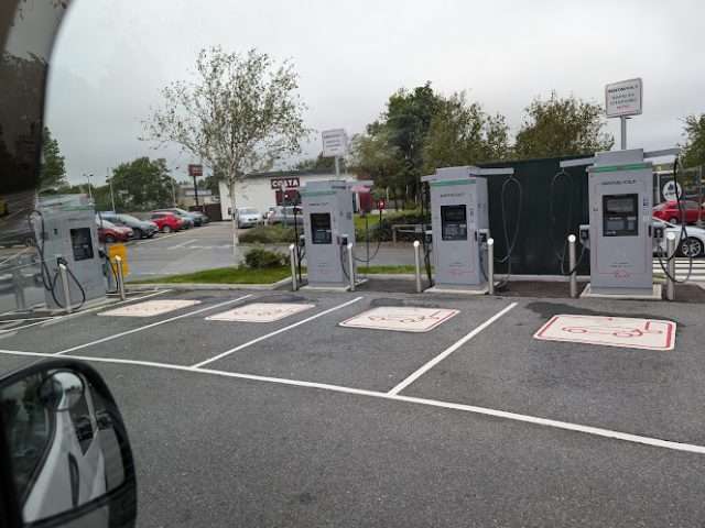 InstaVolt Charging Station in Swansea United Kingdom of Great Britain and Northern Ireland
