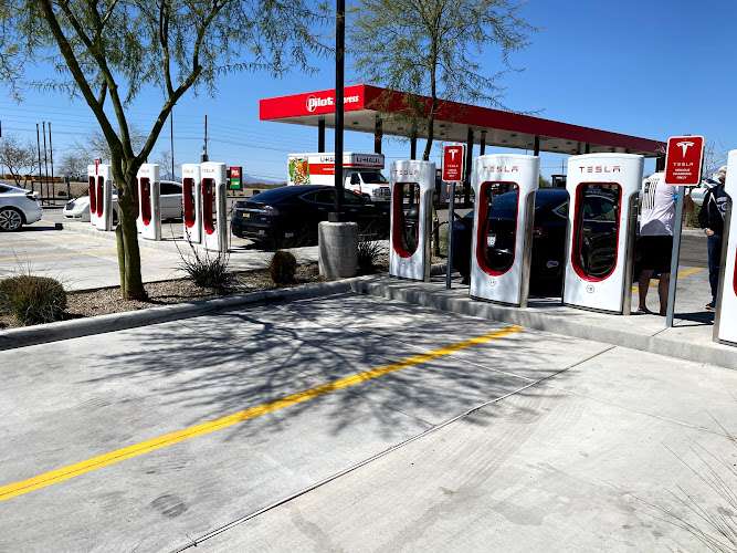 Tesla Supercharger EV Charging Station at 9255 S Rita Rd