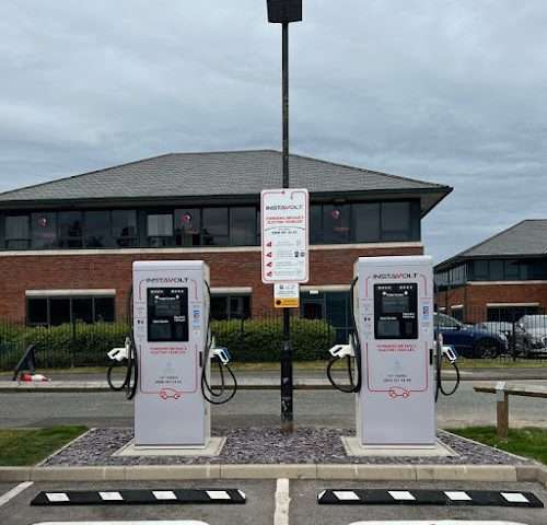 InstaVolt Charging Station in Bury United Kingdom of Great Britain and Northern Ireland
