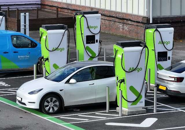 Allego Charging Station in Lincoln United Kingdom of Great Britain and Northern Ireland