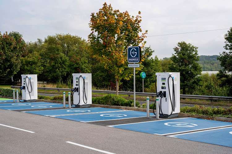 GRIDSERVE Charging Station EV Charging Station at Queensway Wolstanton Retail
