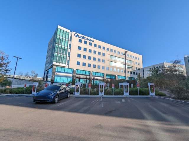 Tesla Supercharger in San Diego California