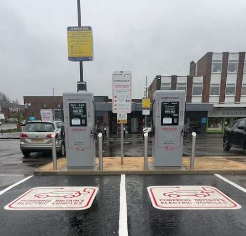InstaVolt Charging Station in Macclesfield United Kingdom of Great Britain and Northern Ireland