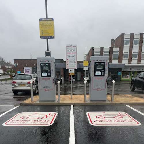 InstaVolt Charging Station EV Charging Station at Thornton Square