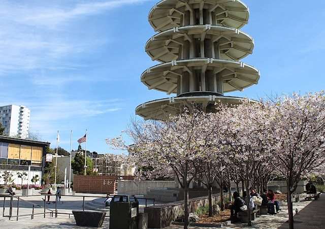Parking Garage @ Japan Center in San Francisco California