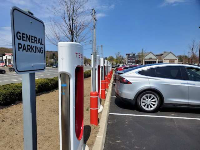 Tesla Supercharger in Melville New York