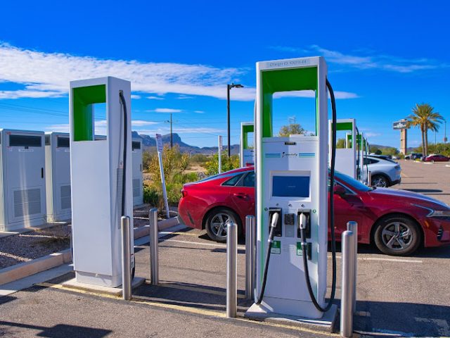 Electrify America Charging Station in Tucson Arizona