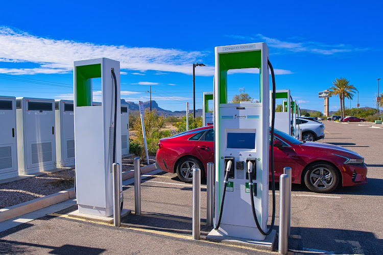 Electrify America Charging Station EV Charging Station at 6401 Marana Center Blvd