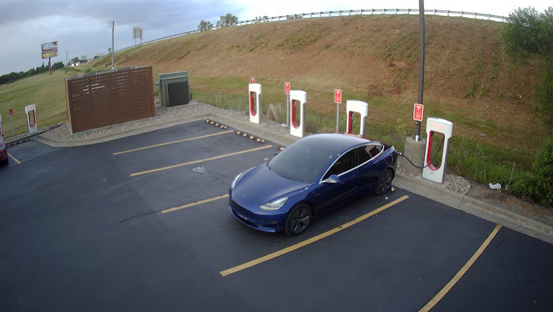 Tesla Supercharger EV Charging Station at 2612 E Malone Ave