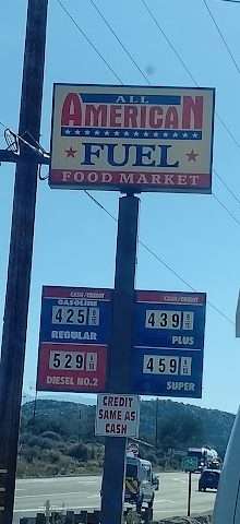 All American Fuel & Food in Morongo Valley California