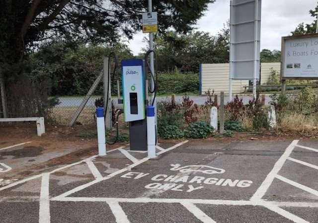 bp pulse Charging Station in Windsor United Kingdom of Great Britain and Northern Ireland