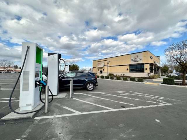 Electrify America Charging Station in Bakersfield California