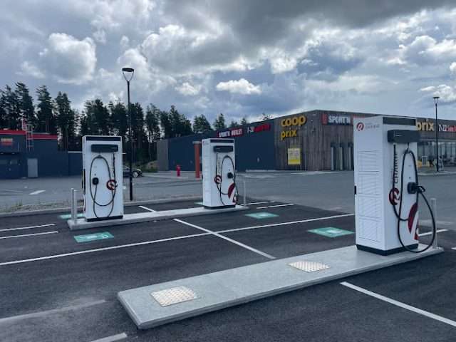 Ragde Charge Charging Station in Tangen Norway 2337