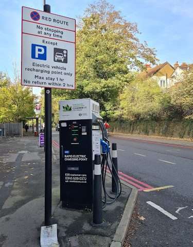 ESB Energy Charging Station in London United Kingdom of Great Britain and Northern Ireland