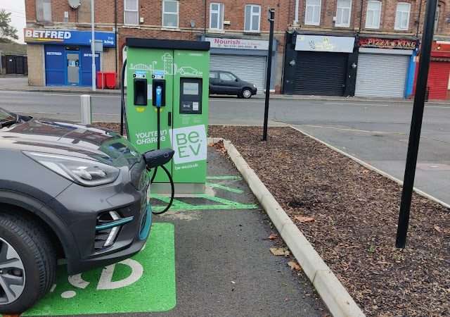 Be.EV Charging Station in Birkenhead United Kingdom of Great Britain and Northern Ireland