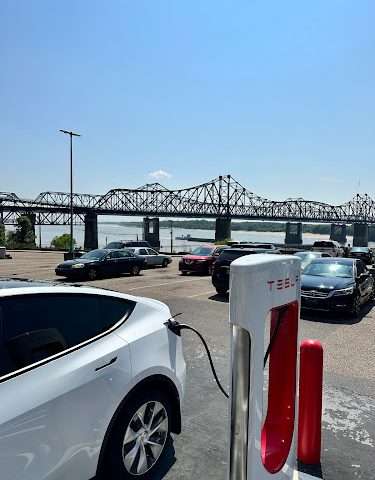 Tesla Supercharger in Vicksburg Mississippi
