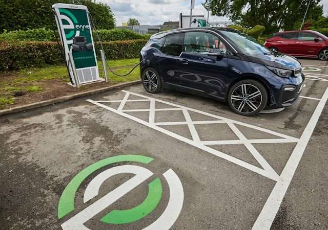 evyve Charging Station in Prescot United Kingdom of Great Britain and Northern Ireland