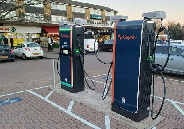 Osprey Charging Station in Hemel Hempstead United Kingdom of Great Britain and Northern Ireland