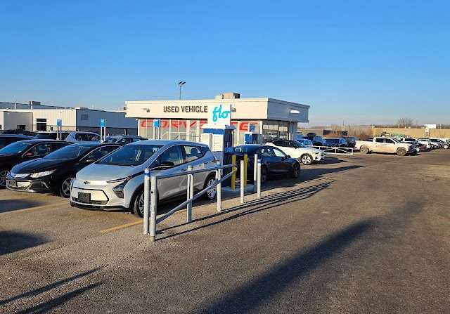 FLO Charging Station in Guelph Ontario Canada