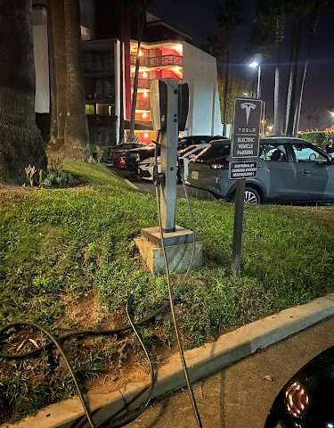 Tesla Destination Charger in Long Beach California