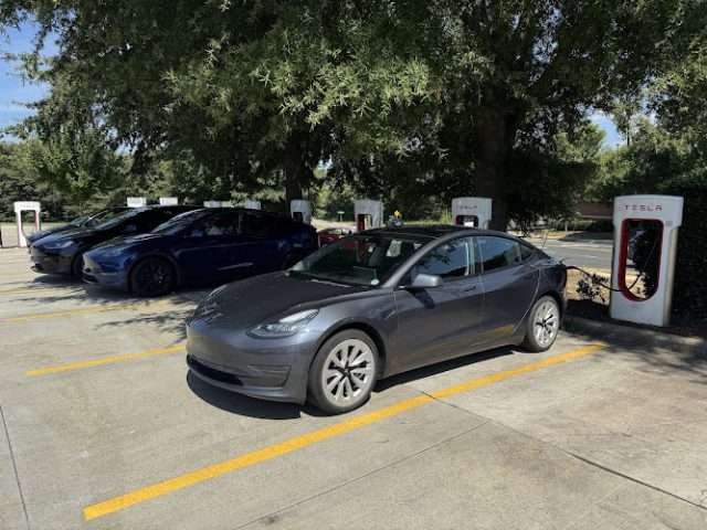 Tesla Supercharger in Mebane North Carolina
