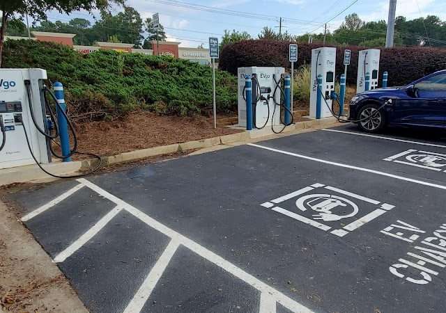 EVgo Charging Station in Stonecrest Georgia
