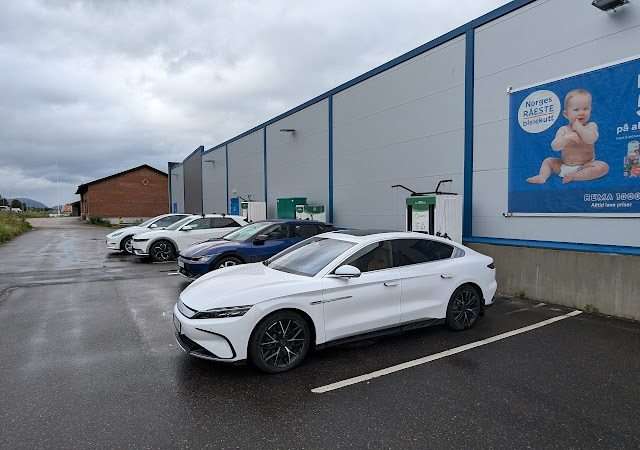 Eviny Charging Station in Sortland Norway 8400