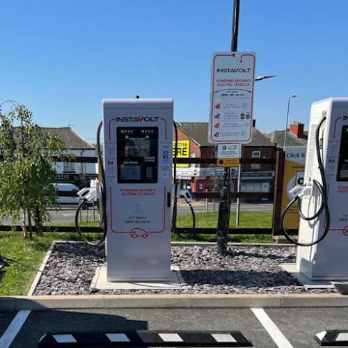 InstaVolt Charging Station EV Charging Station at McDonald's