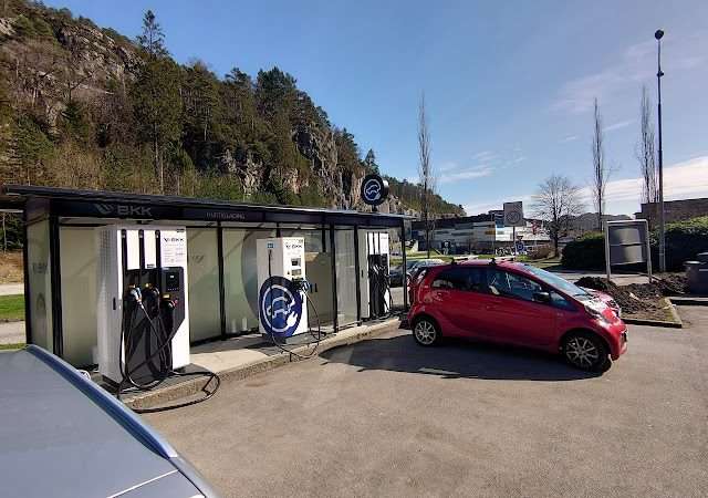 Eviny Charging Station in Loddefjord Norway 5171