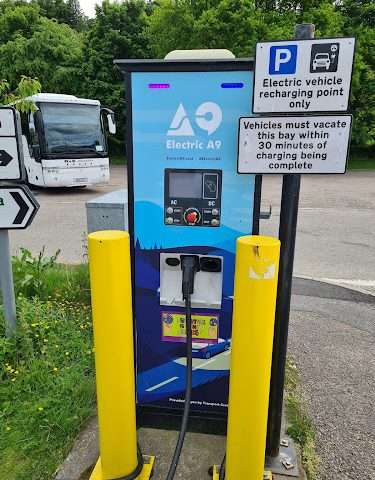 CPS Energy Charging Station in Dingwall United Kingdom of Great Britain and Northern Ireland