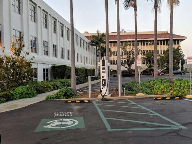 EVgo Charging Station in Santa Barbara California