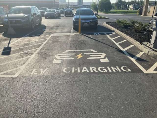 Shell Recharge Charging Station in Nazareth Pennsylvania